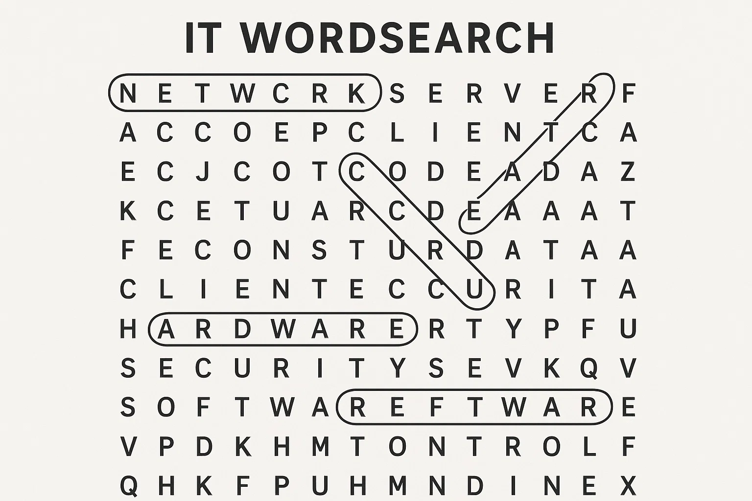Unraveling the Grid: The Fascinating World of IT Wordsearch Puzzles
