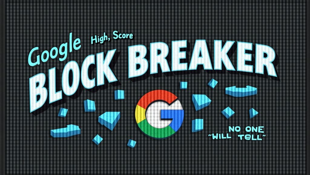 Google Block Breaker