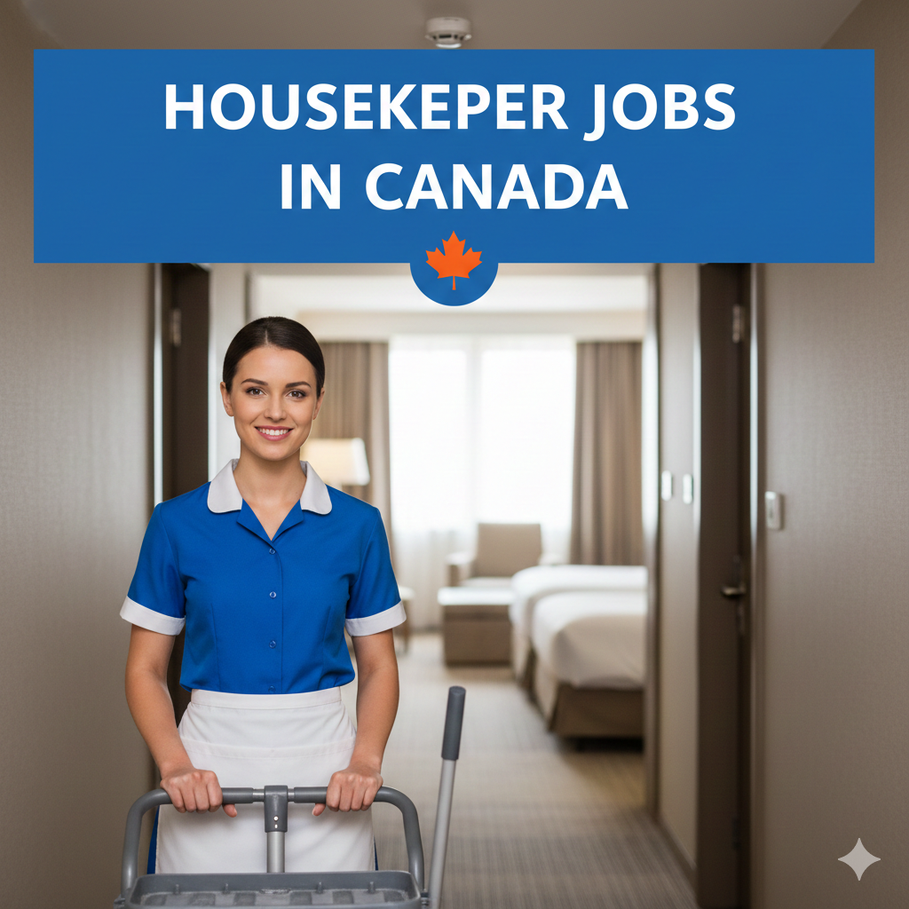 Housekeeper jobs in Canada