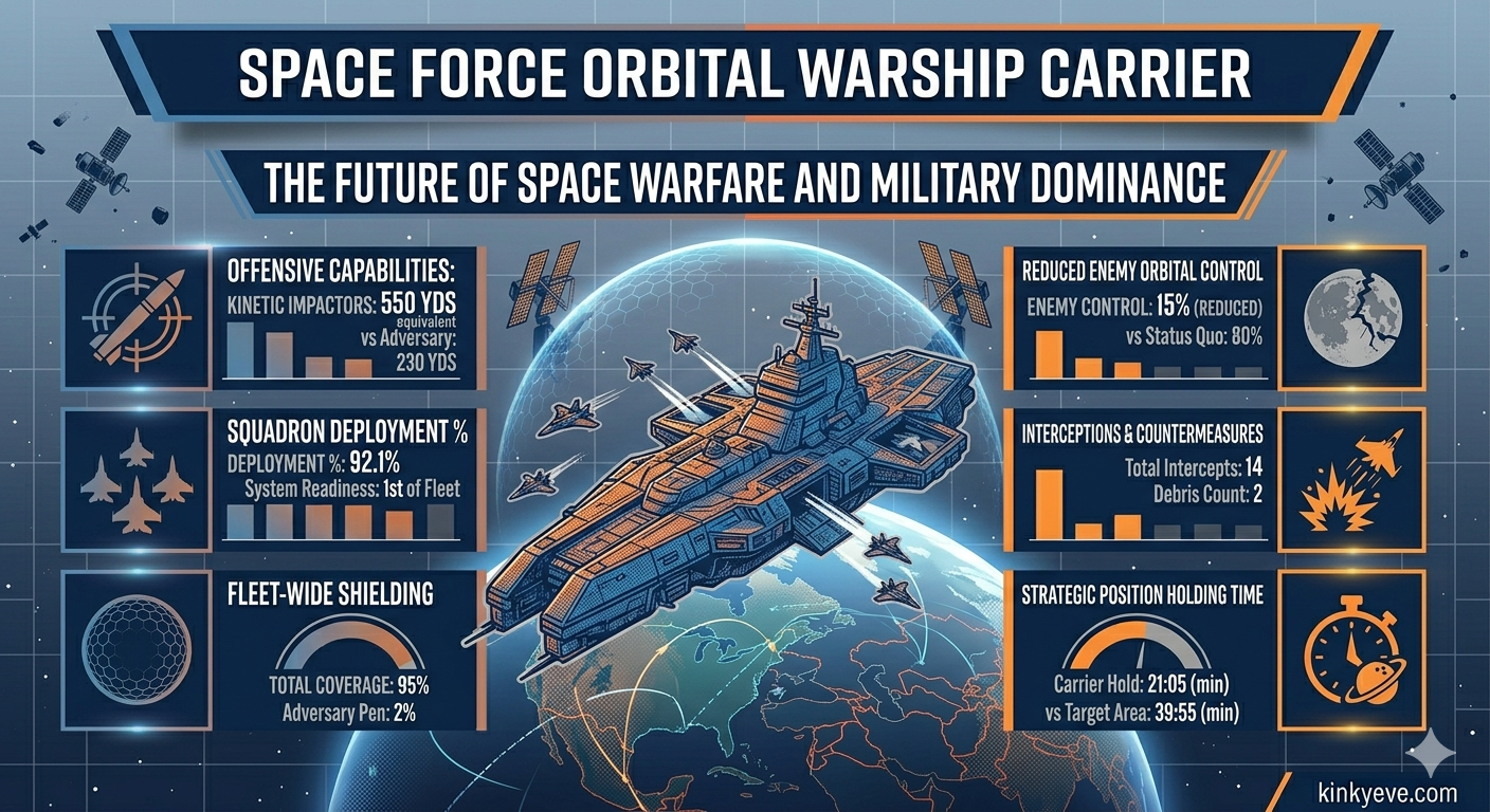 Explore the concept of a Space Force orbital warship carrier, its design, technology, strategic role, and future implications for space warfare and defense systems.